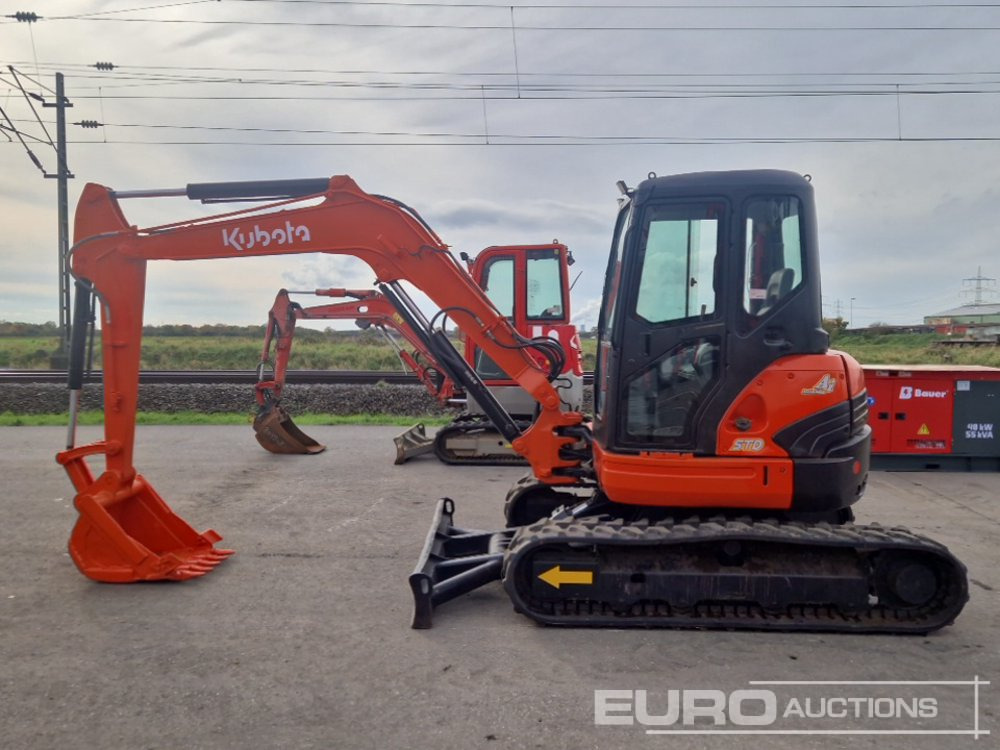Kubota 55U - Mini rýpadlo: obrázek 2 Kubota 55U - Mini rýpadlo: obrázek 2