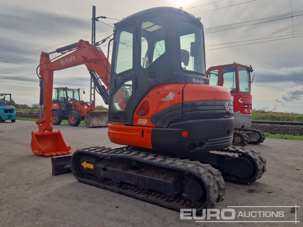 Kubota 55U - Mini rýpadlo: obrázek 3 Kubota 55U - Mini rýpadlo: obrázek 3