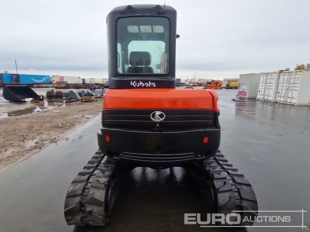 Kubota 55U - Mini rýpadlo: obrázek 4 Kubota 55U - Mini rýpadlo: obrázek 4