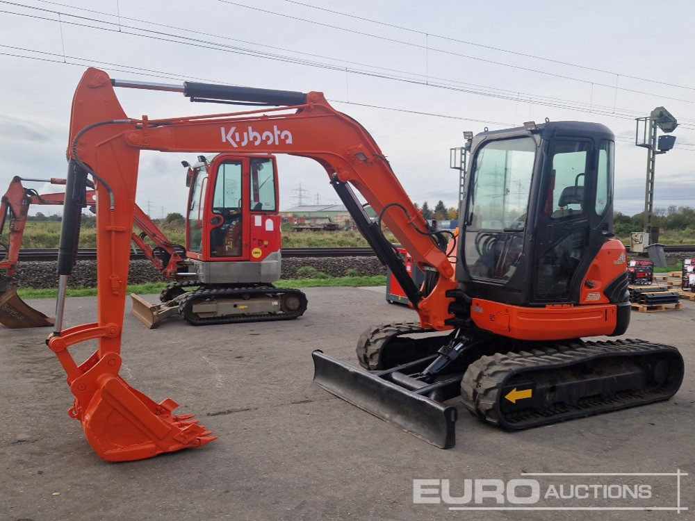 Kubota 55U - Mini rýpadlo: obrázek 1 Kubota 55U - Mini rýpadlo: obrázek 1