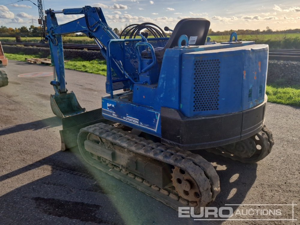 Kubota KH-55 Rubber Tracks, Blade, Offset, Bucket - Mini rýpadlo: obrázek 3 Kubota KH-55 Rubber Tracks, Blade, Offset, Bucket - Mini rýpadlo: obrázek 3