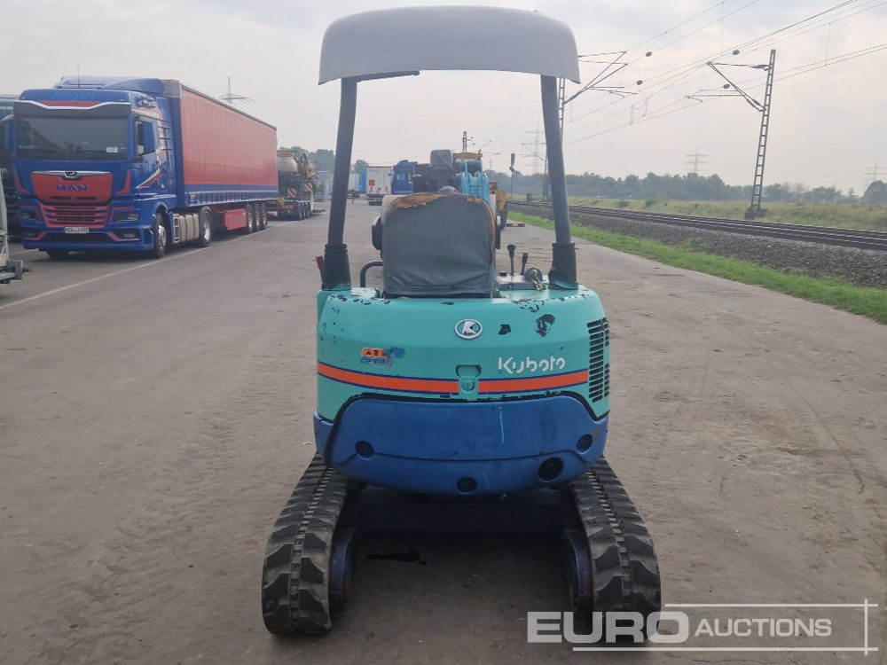 Kubota U-20 - Mini rýpadlo: obrázek 4 Kubota U-20 - Mini rýpadlo: obrázek 4