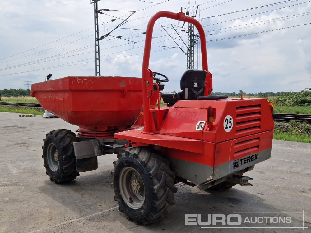 Terex Benford 6 Ton Swivel Skip Dumper, Roll Bar - Mini-sklápěčka: obrázek 4 Terex Benford 6 Ton Swivel Skip Dumper, Roll Bar - Mini-sklápěčka: obrázek 4