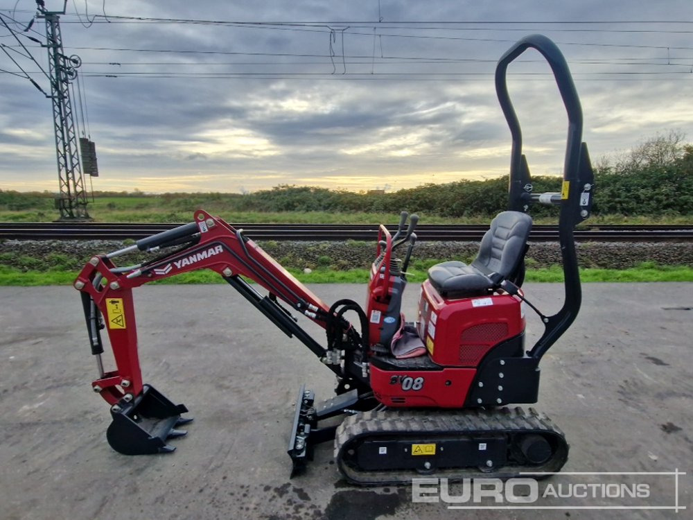 Unused 2024 Yanmar SV08-1C - Mini rýpadlo: obrázek 3 Unused 2024 Yanmar SV08-1C - Mini rýpadlo: obrázek 3