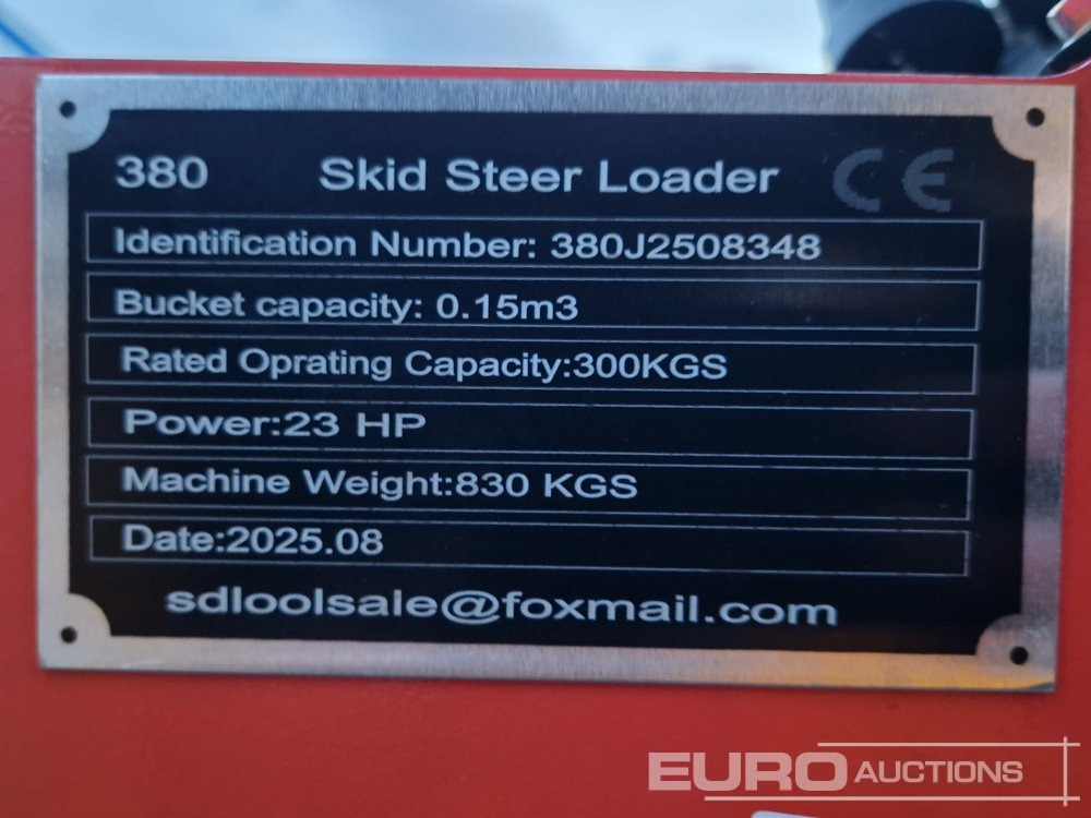 Unused 2025 MMS MS380R - Smykový nakladač: obrázek 4 Unused 2025 MMS MS380R - Smykový nakladač: obrázek 4