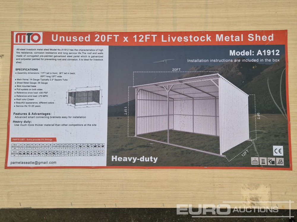 Unused 2025 MTO A1912 - Obytná buňka: obrázek 3 Unused 2025 MTO A1912 - Obytná buňka: obrázek 3