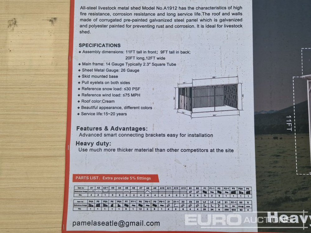 Unused 2025 MTO A1912 - Obytná buňka: obrázek 4 Unused 2025 MTO A1912 - Obytná buňka: obrázek 4
