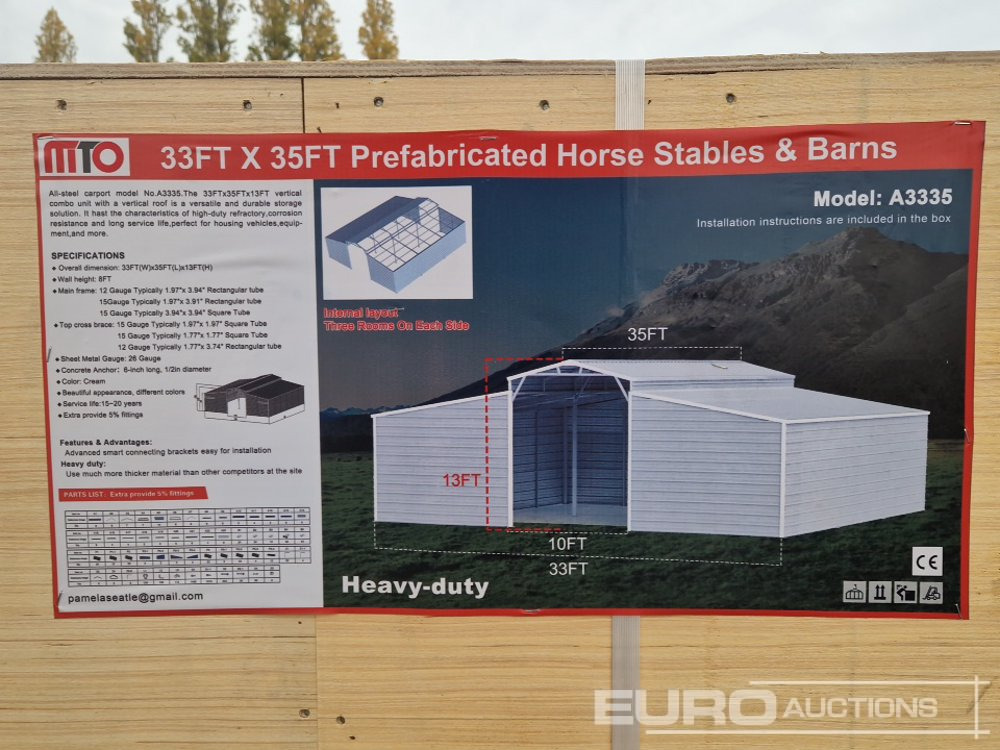 Unused 2025 MTO A3335 - Obytná buňka: obrázek 3 Unused 2025 MTO A3335 - Obytná buňka: obrázek 3
