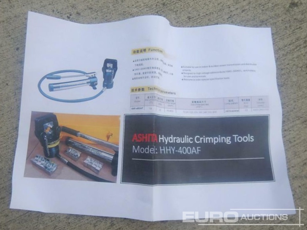 Unused Ashita HHY-400AF - Stavební zařízení: obrázek 5 Unused Ashita HHY-400AF - Stavební zařízení: obrázek 5