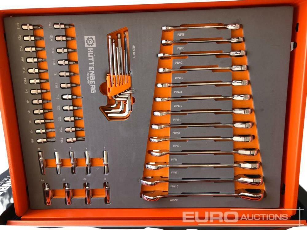 Unused Hüttenberg Tool Trolley, 6 Drawers with Tools - Vybavení garáže/ Dílny: obrázek 5 Unused Hüttenberg Tool Trolley, 6 Drawers with Tools - Vybavení garáže/ Dílny: obrázek 5