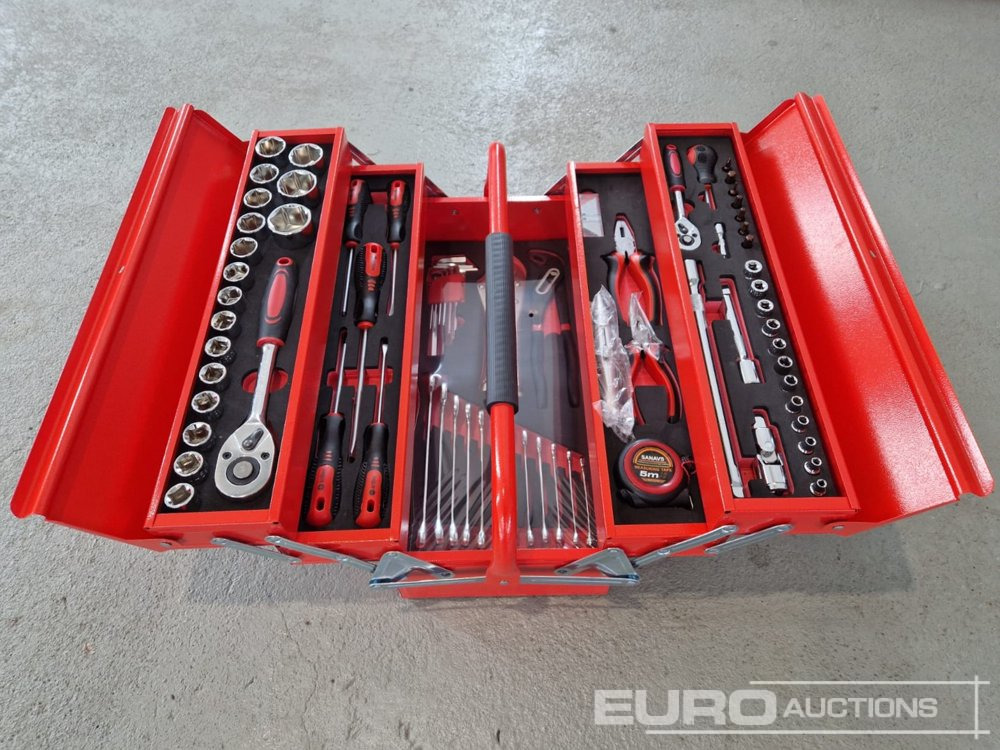 Unused North Tools Tool Box, 85Pcs. Tools - Vybavení garáže/ Dílny: obrázek 1 Unused North Tools Tool Box, 85Pcs. Tools - Vybavení garáže/ Dílny: obrázek 1
