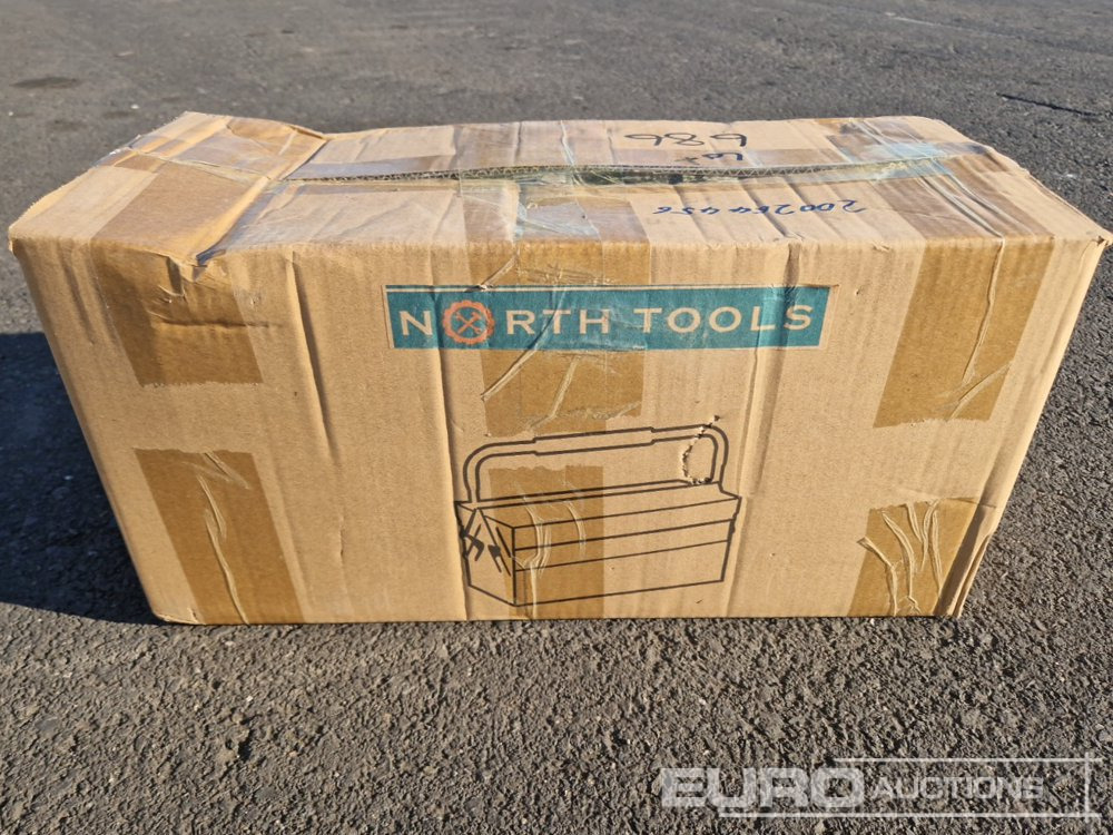 Unused North Tools Tool Box, 85Pcs. Tools - Vybavení garáže/ Dílny: obrázek 2 Unused North Tools Tool Box, 85Pcs. Tools - Vybavení garáže/ Dílny: obrázek 2