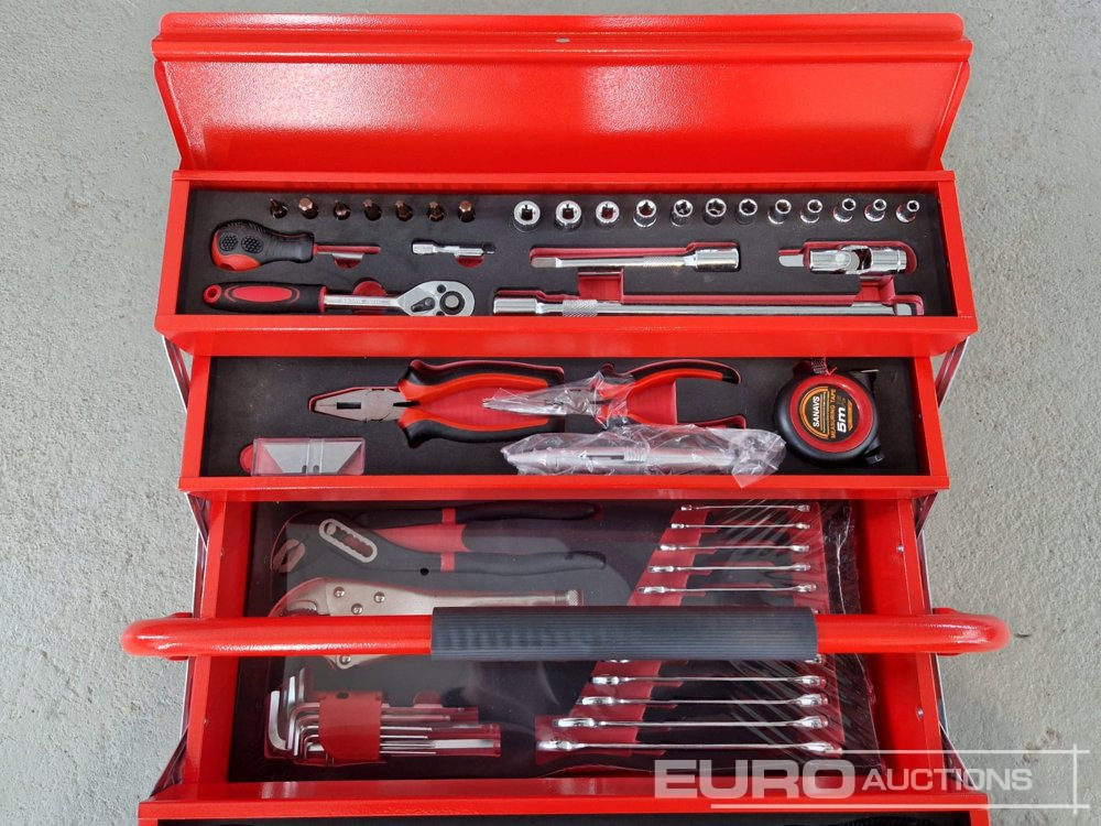 Unused North Tools Tool Box, 85Pcs. Tools - Vybavení garáže/ Dílny: obrázek 4 Unused North Tools Tool Box, 85Pcs. Tools - Vybavení garáže/ Dílny: obrázek 4