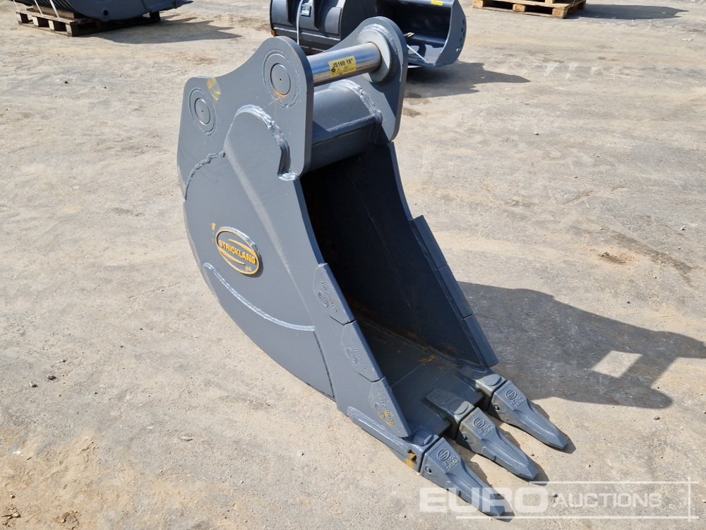 Unused Strickland 18" Digging Bucket, 80mm Pin to suit JCB JS160 - Lžíce: obrázek 4 Unused Strickland 18" Digging Bucket, 80mm Pin to suit JCB JS160 - Lžíce: obrázek 4