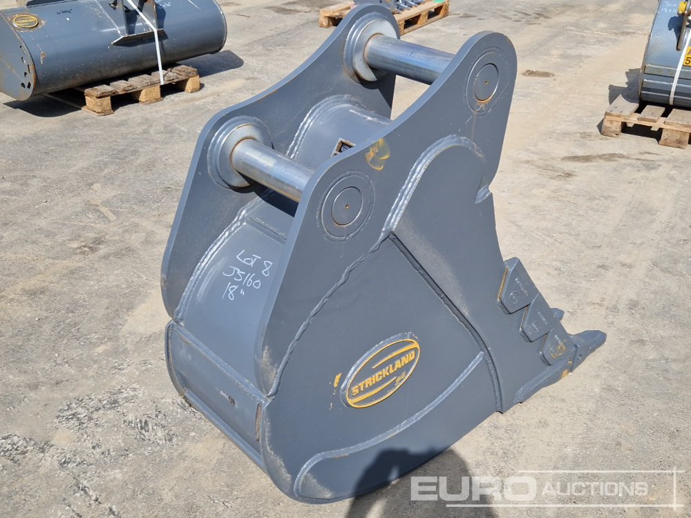 Unused Strickland 18" Digging Bucket, 80mm Pin to suit JCB JS160 - Lžíce: obrázek 3 Unused Strickland 18" Digging Bucket, 80mm Pin to suit JCB JS160 - Lžíce: obrázek 3