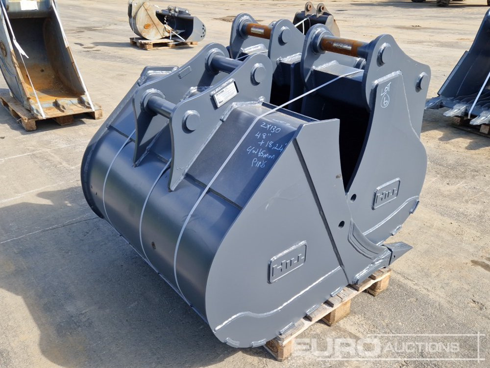 Unused Strickland 48" 24", 18" Digging Buckets, 65mm Pin to suit Hitachi ZX130 (3 of) - Lžíce: obrázek 3 Unused Strickland 48" 24", 18" Digging Buckets, 65mm Pin to suit Hitachi ZX130 (3 of) - Lžíce: obrázek 3