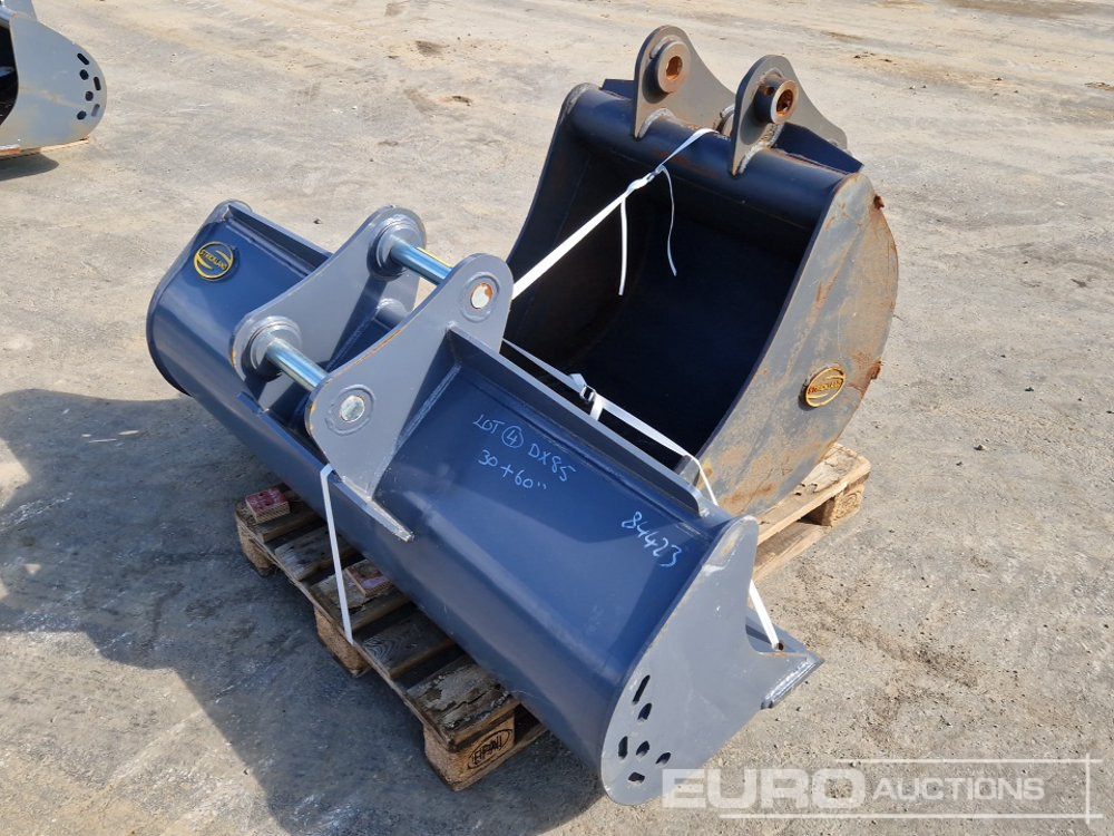 Unused Strickland 60" Ditching, 30" Digging Buckets, 45mm Pin to suit Doosan DX85 (2 of) - Lžíce: obrázek 3 Unused Strickland 60" Ditching, 30" Digging Buckets, 45mm Pin to suit Doosan DX85 (2 of) - Lžíce: obrázek 3