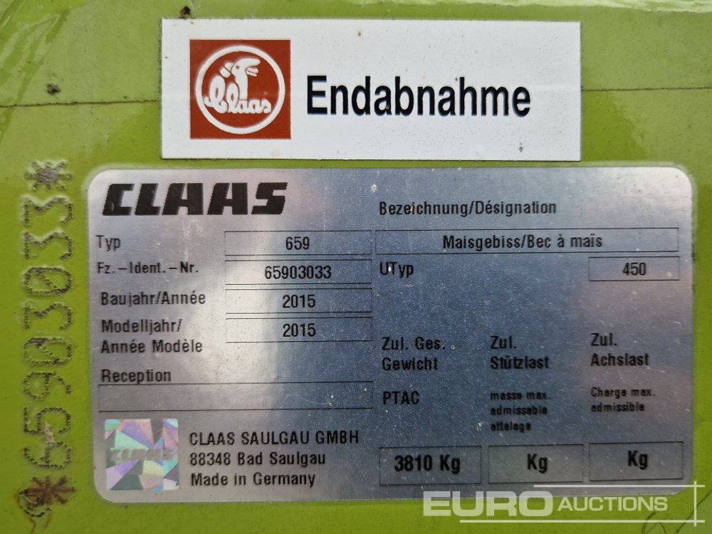 Zemědělská technika 2015 Claas ORBIS 750: obrázek 18