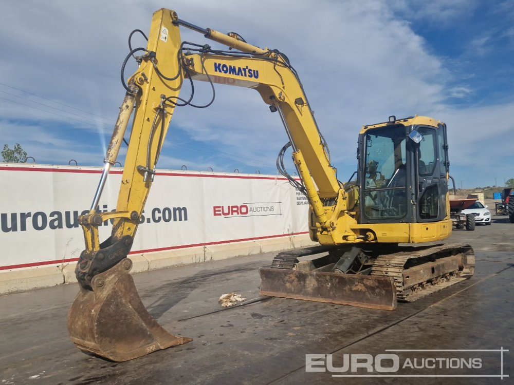 2010 Komatsu PC88MR-8 - Mini rýpadlo: obrázek 1 2010 Komatsu PC88MR-8 - Mini rýpadlo: obrázek 1