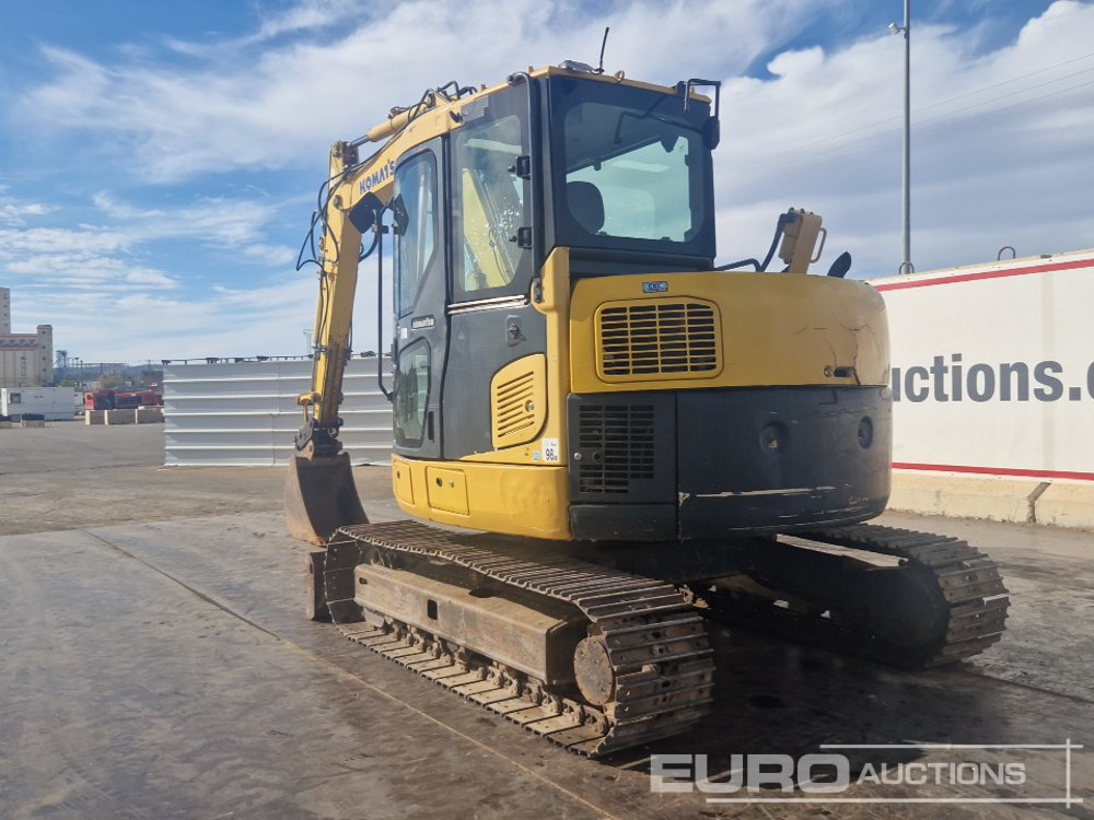 2010 Komatsu PC88MR-8 - Mini rýpadlo: obrázek 3 2010 Komatsu PC88MR-8 - Mini rýpadlo: obrázek 3