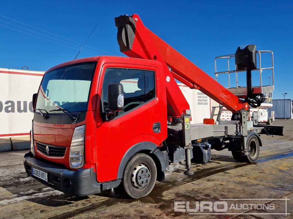 2017 Renault Access Platform Truck, Socage T416 16 m Platform Reach 300 Kg Capacity (ITV 02/09/2026) (Spanish Reg Docs Available / Documentación Española Disponible) - Autoplošina: obrázek 1 2017 Renault Access Platform Truck, Socage T416 16 m Platform Reach 300 Kg Capacity (ITV 02/09/2026) (Spanish Reg Docs Available / Documentación Española Disponible) - Autoplošina: obrázek 1