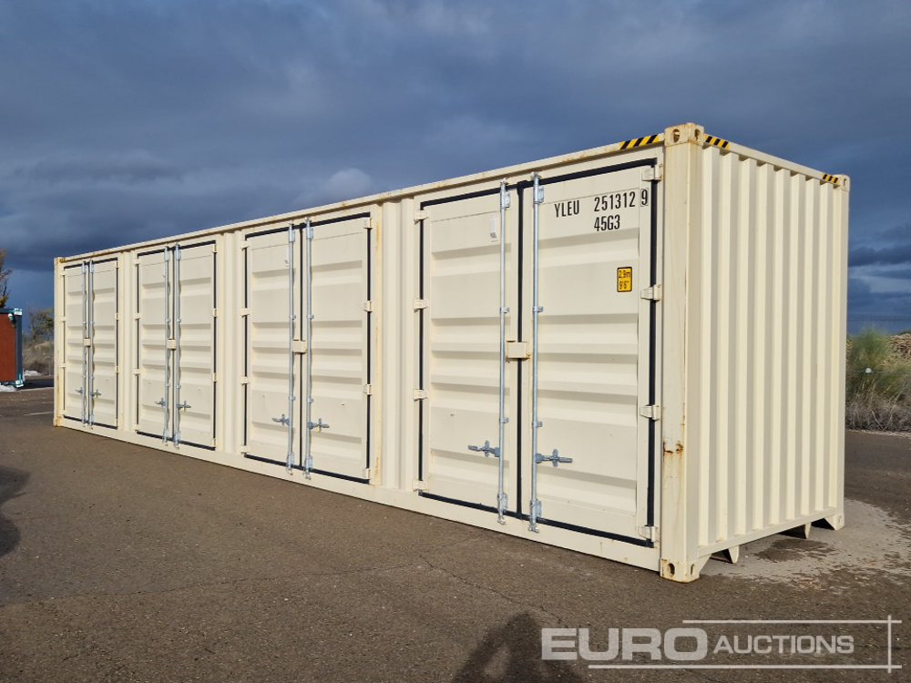 2025 40' x 8' High Cube Container, 4 Side Doors, 1 End Door - Lodní kontejner: obrázek 1 2025 40' x 8' High Cube Container, 4 Side Doors, 1 End Door - Lodní kontejner: obrázek 1