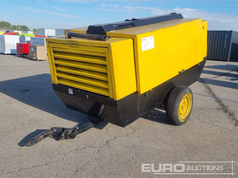 Atlas Copco XAS186DD - Mobilní kompresor: obrázek 1 Atlas Copco XAS186DD - Mobilní kompresor: obrázek 1