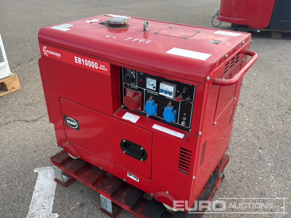 Erdmann ER10000 - Elektrický generátor: obrázek 2 Erdmann ER10000 - Elektrický generátor: obrázek 2