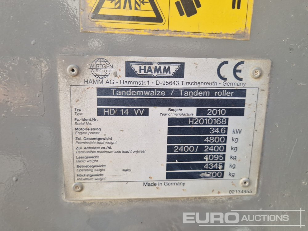Válec Hamm HD14VV: obrázek 19