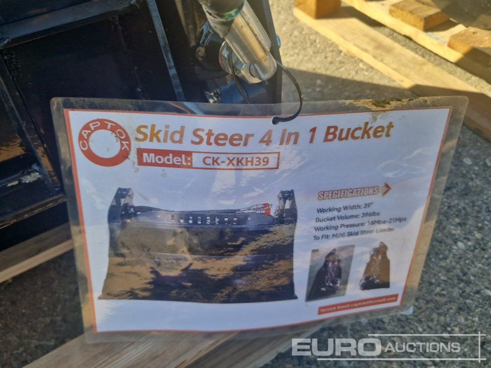 Unused 2025 Captok CK-XKH39F - Příslušenství pro Rýpadlo: obrázek 5 Unused 2025 Captok CK-XKH39F - Příslušenství pro Rýpadlo: obrázek 5