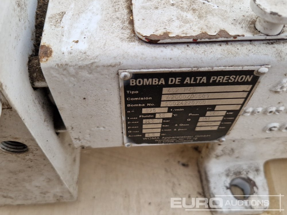 Čerpadlo na vodu Woma 452 P45 High Pressure Pump: obrázek 6