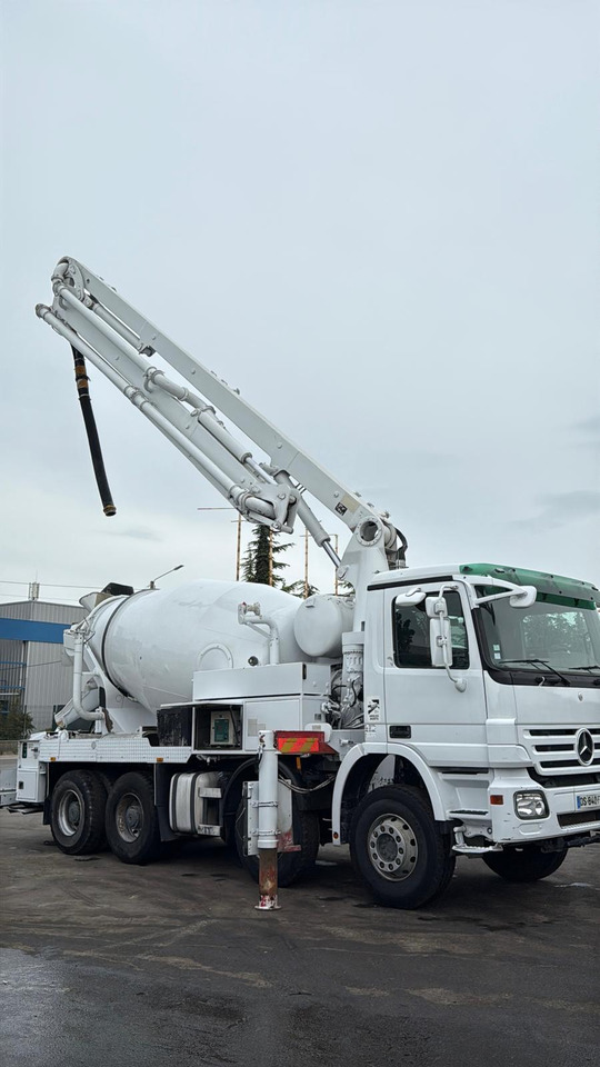 Camion mixo-pompe Mercedes Actros DS-840-FF - Autodomíchávač s čerpadlem: obrázek 5 Camion mixo-pompe Mercedes Actros DS-840-FF - Autodomíchávač s čerpadlem: obrázek 5