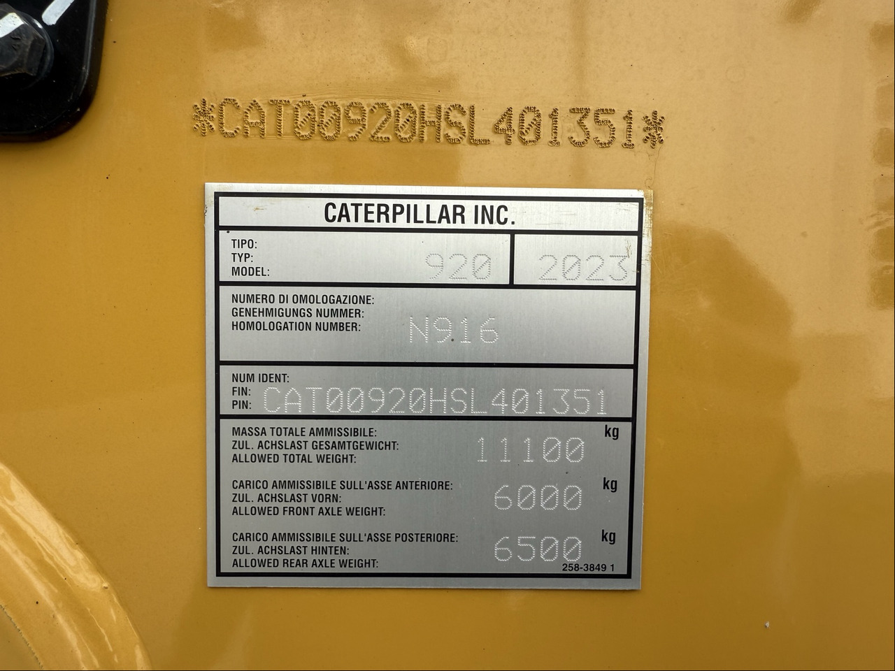 Caterpillar Radlader 920 Radlader - Kolový nakladač: obrázek 2 Caterpillar Radlader 920 Radlader - Kolový nakladač: obrázek 2