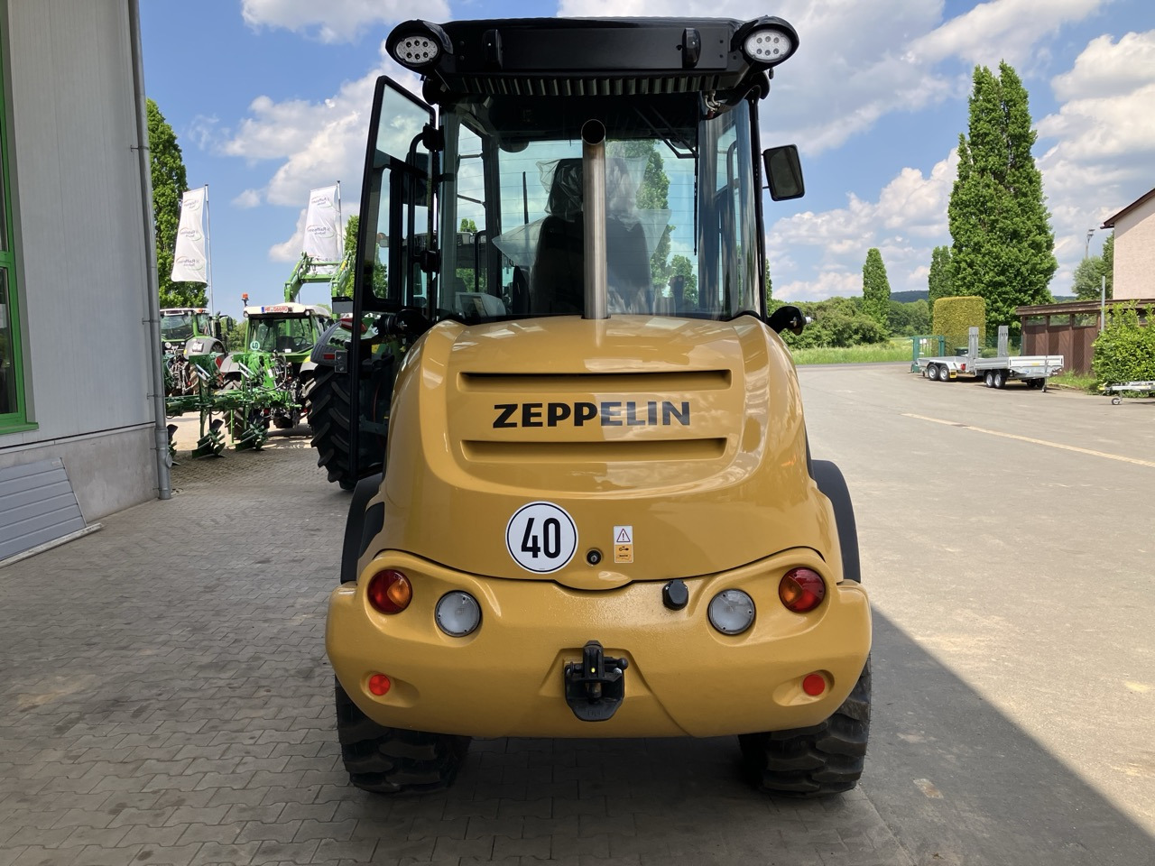 Nový Teleskopický kolový nakladač Caterpillar Zeppelin ZL60T: obrázek 6