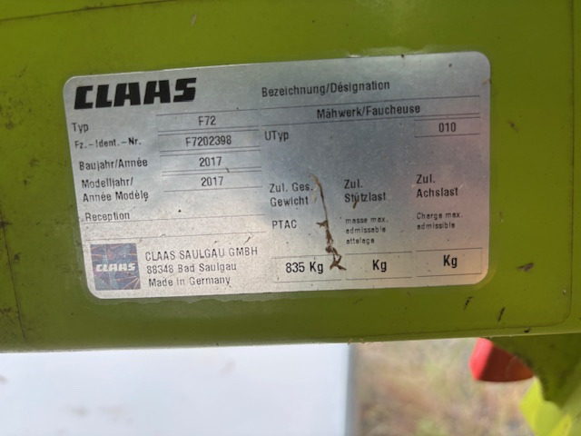 Claas Disco 3200 F Profi - Žací stroj: obrázek 2 Claas Disco 3200 F Profi - Žací stroj: obrázek 2