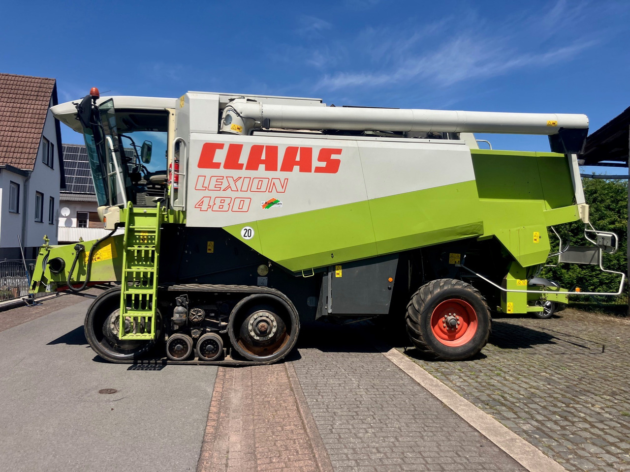 Claas Lexion 480 Terra Trac - Sklízecí mlátička: obrázek 1 Claas Lexion 480 Terra Trac - Sklízecí mlátička: obrázek 1