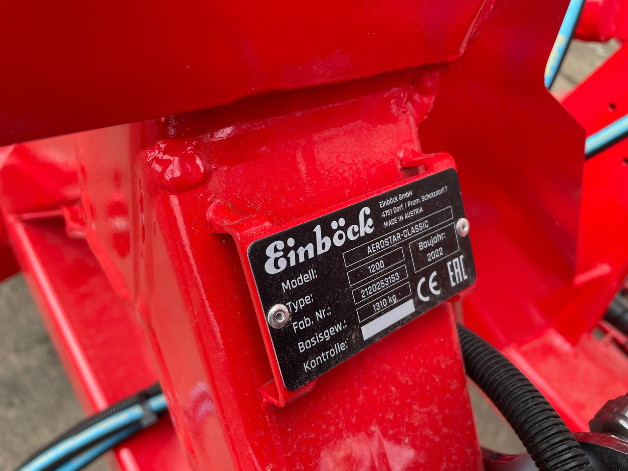 Einböck Aerostar 12.00 - Stroj na obdělávání půdy: obrázek 2 Einböck Aerostar 12.00 - Stroj na obdělávání půdy: obrázek 2