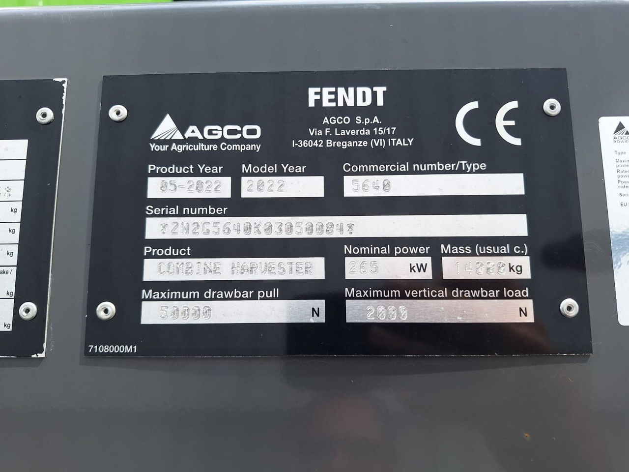 Fendt 6335C - Sklízecí mlátička: obrázek 2 Fendt 6335C - Sklízecí mlátička: obrázek 2