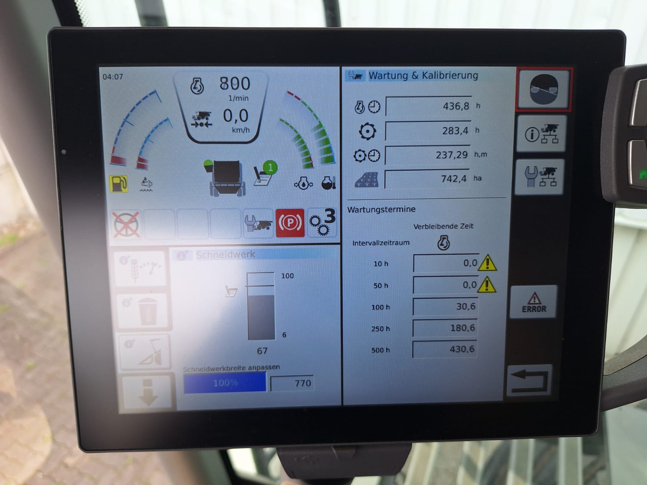 Fendt 6335C - Sklízecí mlátička: obrázek 5 Fendt 6335C - Sklízecí mlátička: obrázek 5