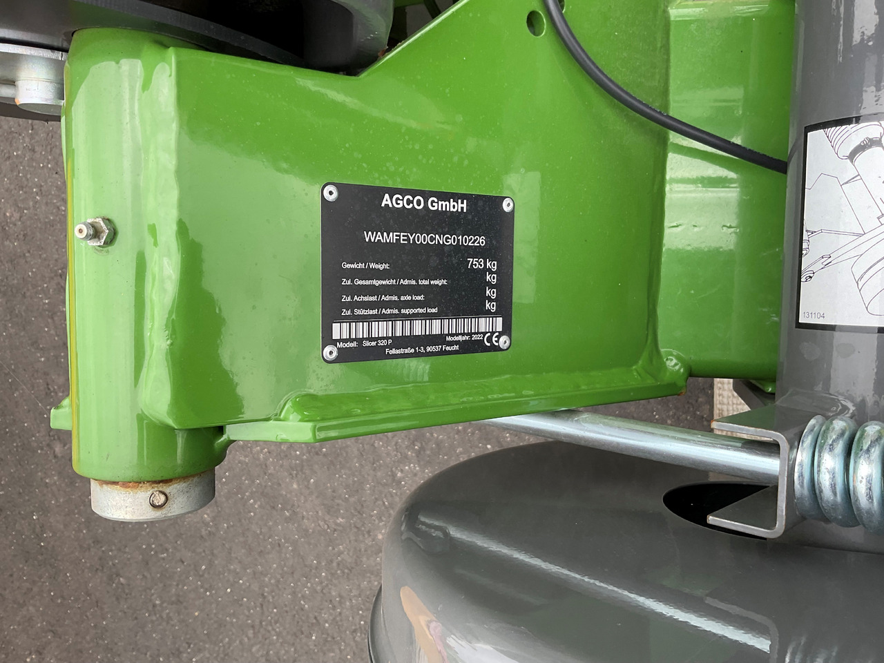 Fendt Slicer 320 P - Žací stroj: obrázek 2 Fendt Slicer 320 P - Žací stroj: obrázek 2