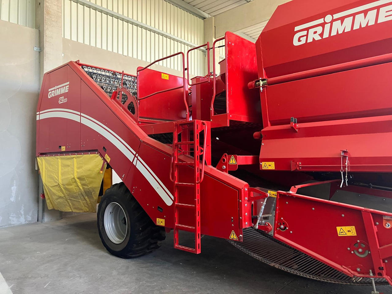 Grimme Kartoffelroder SE 260 - Kombajn: obrázek 5 Grimme Kartoffelroder SE 260 - Kombajn: obrázek 5