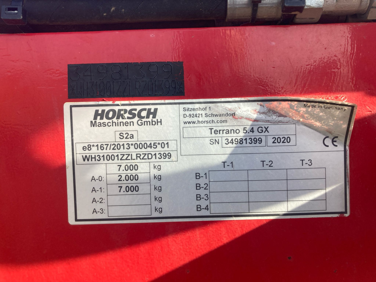 Horsch Terrano 5.4 GX - Kultivátor: obrázek 3 Horsch Terrano 5.4 GX - Kultivátor: obrázek 3