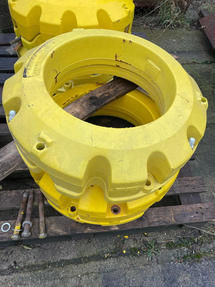 John Deere Radgewichte 4x 280kg - Traktor: obrázek 1 John Deere Radgewichte 4x 280kg - Traktor: obrázek 1