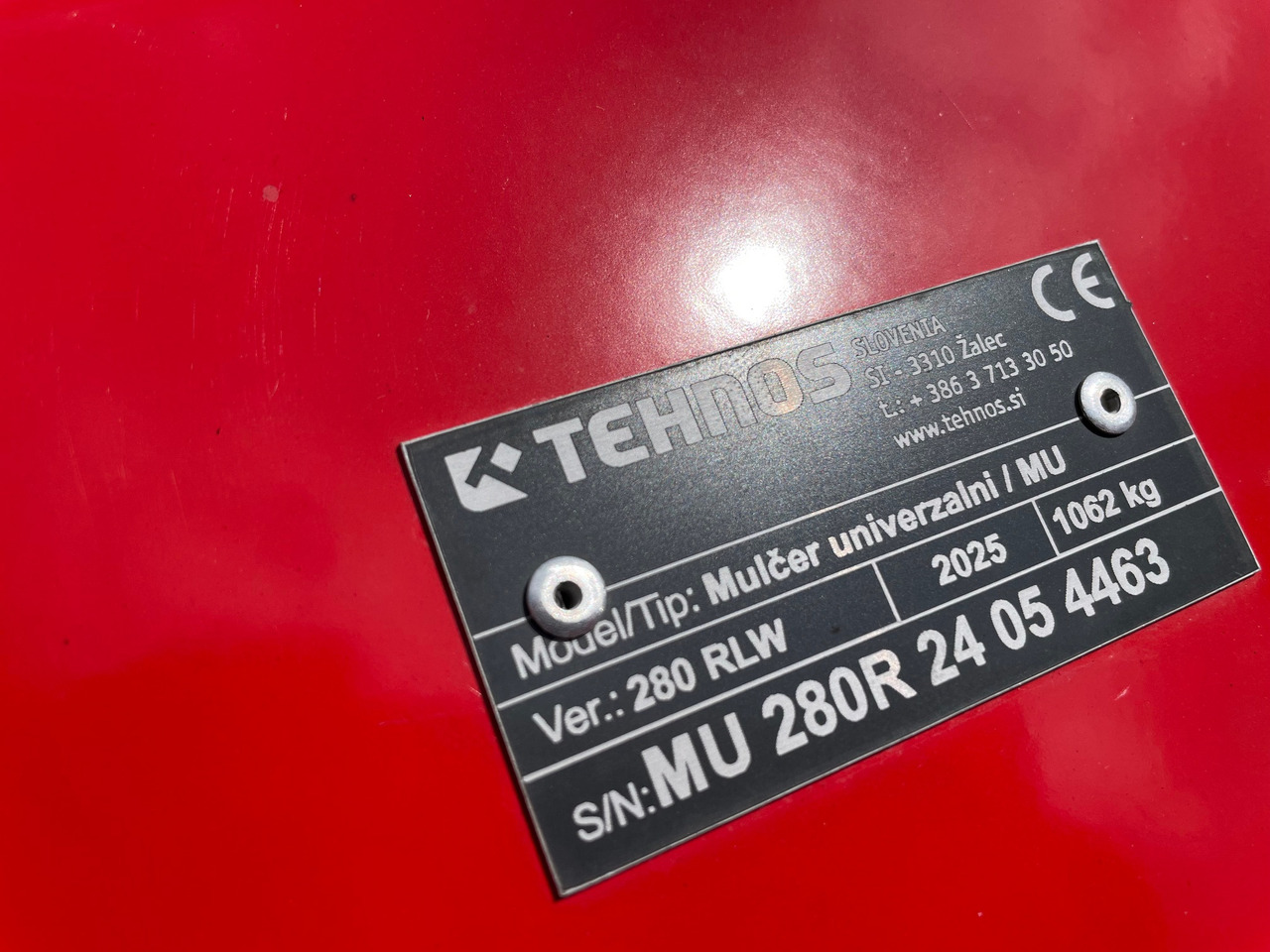 Tehnos Universalmulcher MU 280R Profi - Kladívkový mulčovač: obrázek 2 Tehnos Universalmulcher MU 280R Profi - Kladívkový mulčovač: obrázek 2