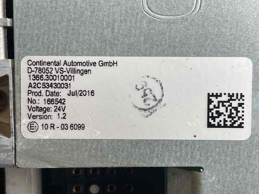 MERCEDES CLUSTER INSTRUMENT A0054466921 - Palubní deska pro Autobus: obrázek 3 MERCEDES CLUSTER INSTRUMENT A0054466921 - Palubní deska pro Autobus: obrázek 3