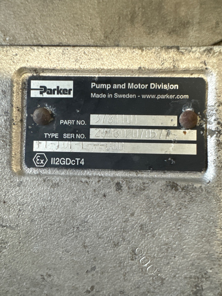 PARKER HYDRALIC PUMP 101 L 3781101 - Hydraulika pro Nákladní auto: obrázek 2 PARKER HYDRALIC PUMP 101 L 3781101 - Hydraulika pro Nákladní auto: obrázek 2