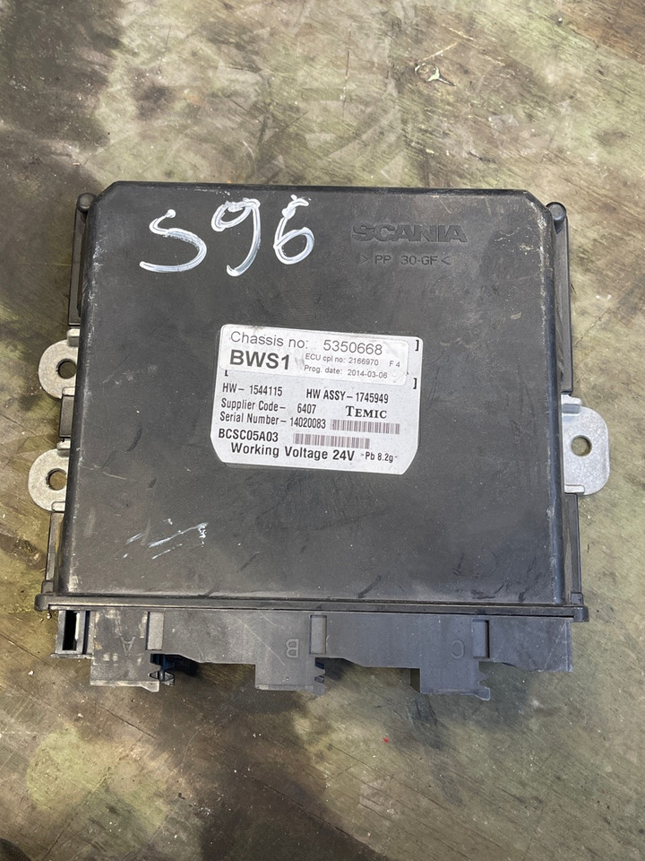 SCANIA BWS UNIT 2166970 - Elektrický systém pro Nákladní auto: obrázek 1 SCANIA BWS UNIT 2166970 - Elektrický systém pro Nákladní auto: obrázek 1
