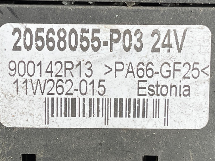 VOLVO FUSE AND RELAY CENTRE 20568055 - Elektrický systém pro Nákladní auto: obrázek 3 VOLVO FUSE AND RELAY CENTRE 20568055 - Elektrický systém pro Nákladní auto: obrázek 3