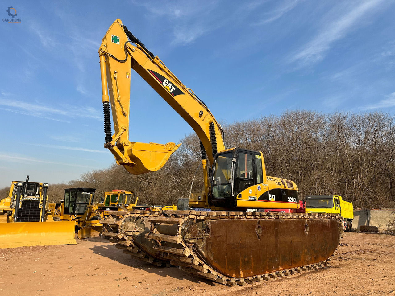 Plovoucí bagr CATERPILLAR 320CL: obrázek 6