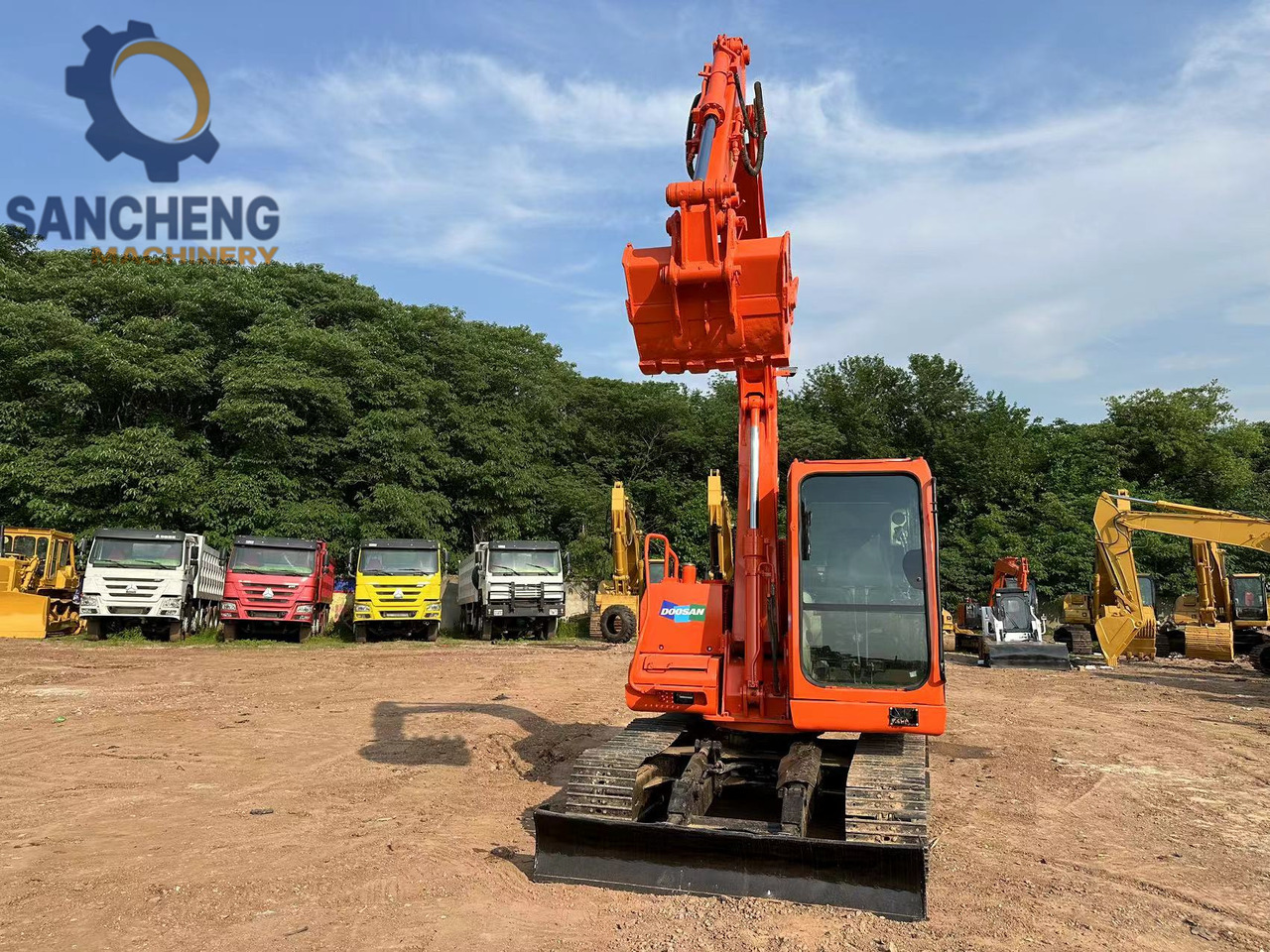 DOOSAN DH80 - Pásové rýpadlo: obrázek 5 DOOSAN DH80 - Pásové rýpadlo: obrázek 5
